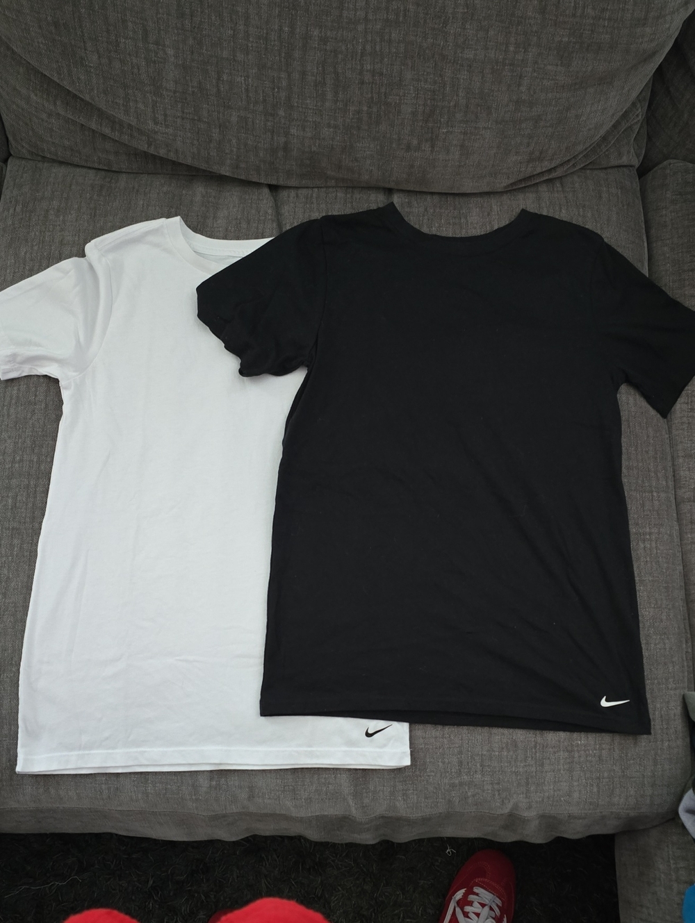 Nike Black & White Short-Sleeve Crew Neck Tees - 2-Pack